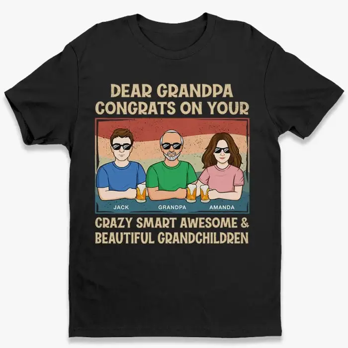 Made-to-Order We're So Lucky To Have You In Our Life ~ Father's Day, Gift For Dad, Grandpa