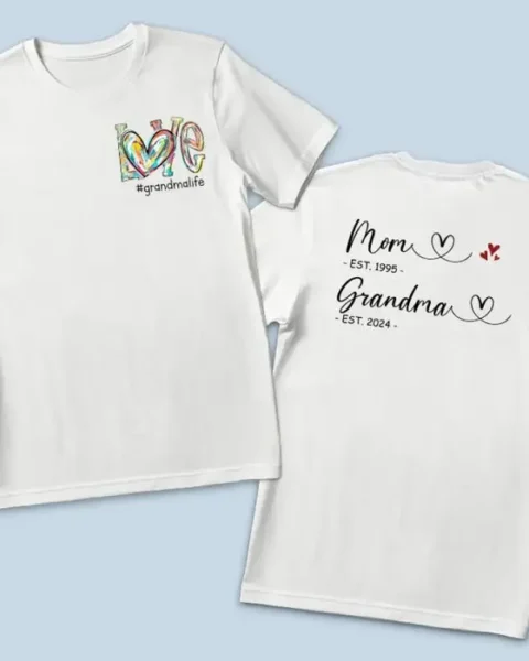 Made-to-Order First Mom Now Grandma | Gift For Mom, Grandma