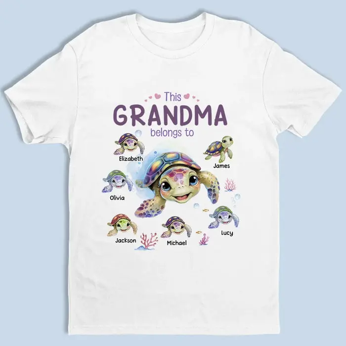 Personalized Legacy Of Love In Every Hug - Gift For Mom, Grandma