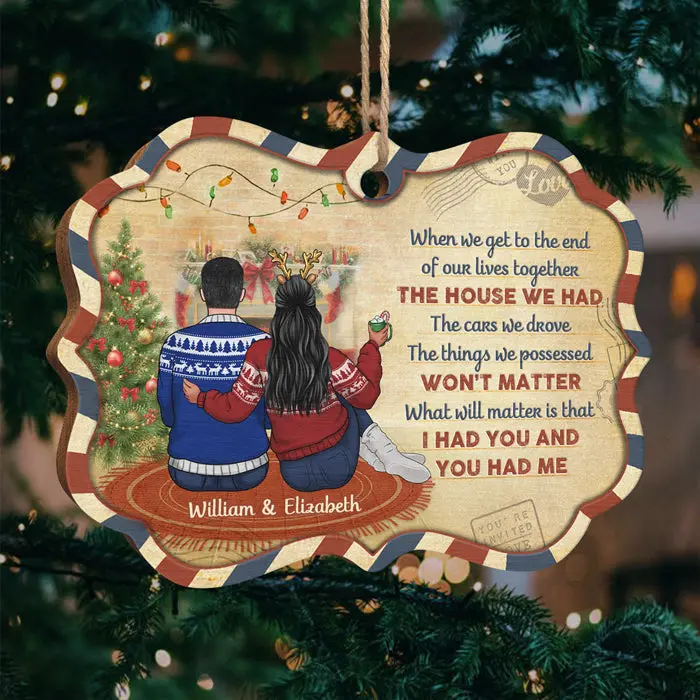 Personalized When We Get To The End Of Our Lives Together ~ Gift For Couple, Husband Wife, Anniversary, Engagement, Wedding, Marriage Gift, Christmas Gift
