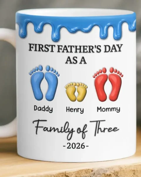 Custom-Made 3D Inflated Effect Printed Mug ~ Our Greatest Adventure