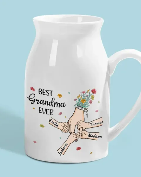 Custom-Made Best Grandma Ever - House Warming Gift For Mom, Grandma
