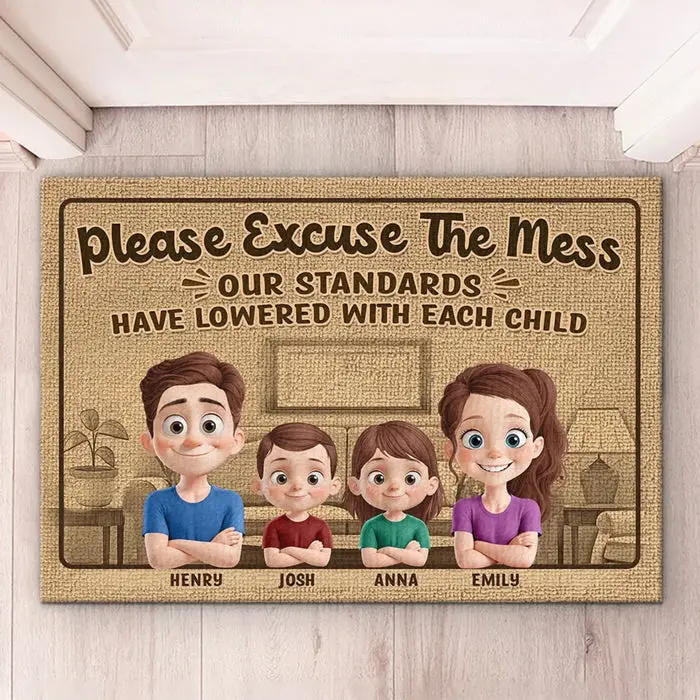 Tailored The More Kids, The Lower The Standards - House Warming Gift For Family Members