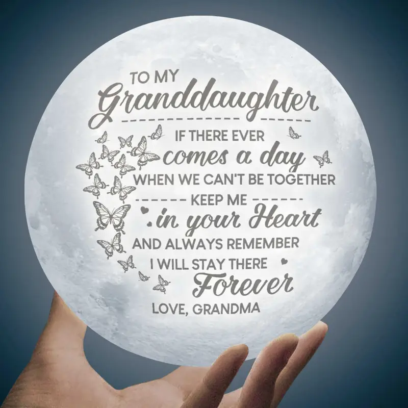 Bespoke When We Can't Be Together - To My Granddaughter, Gift For Granddaughter, Granddaughter Gift From Grandma, Birthday Gift For Granddaughter, Christmas Gift - Image 2