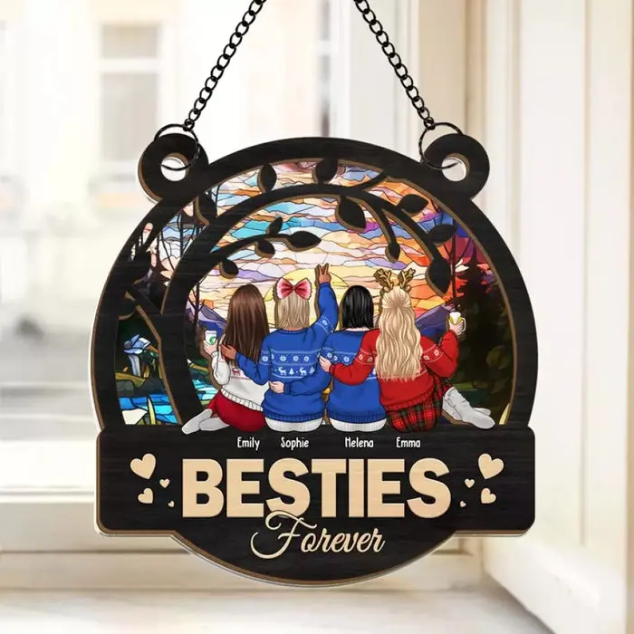Bespoke Friends Are Relatives You Make For Yourself | Christmas Gift For Best Friends, BFF, Sisters