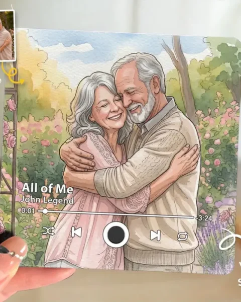 Bespoke Photo Music Fridge Magnet That Can Play Songs ~ Eternal Sunshine Together