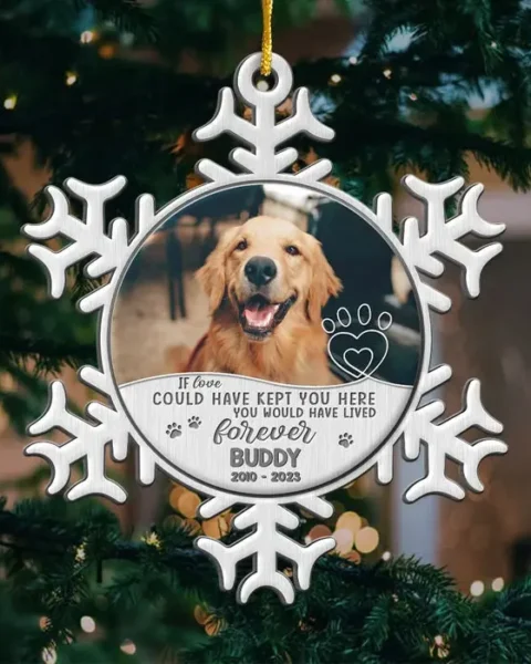 Bespoke Photo The Warmth Of Memory | Metal Custom Shaped - Sympathy Gift, Christmas Gift For Pet Owners, Pet Lovers
