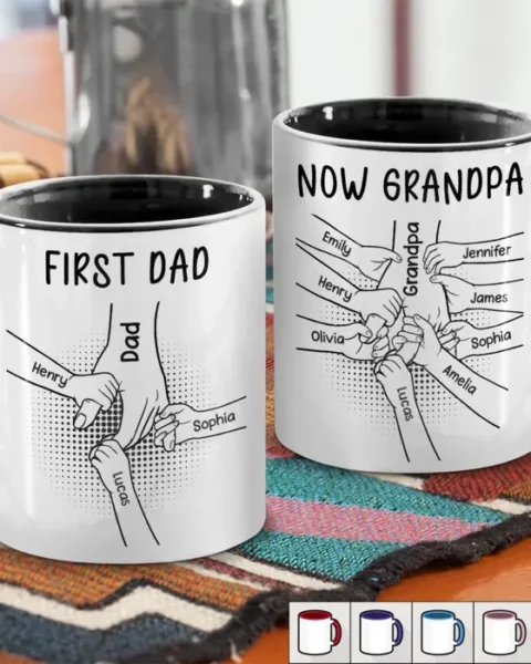 Tailored Accent Mug ~ Strength Wrapped In Love