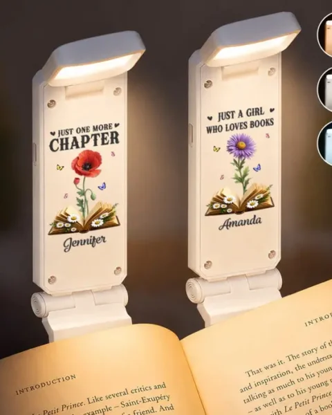 Tailored Clip LED Reading Lamp | Books Touch The Soul
