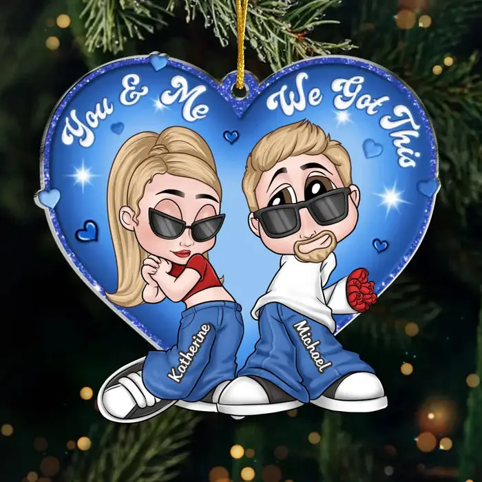Custom-Made We Believe In Love ~ Acrylic Custom Shaped - Christmas Gift For Husband Wife, Anniversary - Image 2