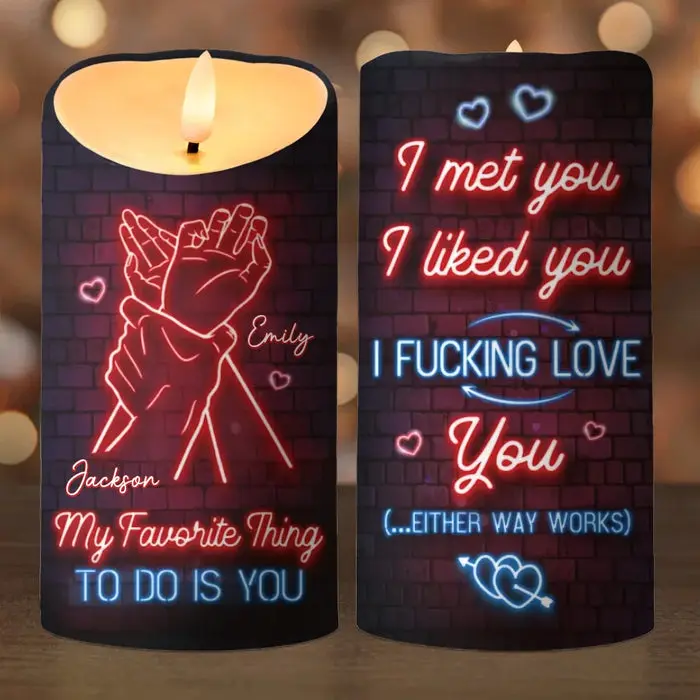 Made-to-Order My Favorite Thing To Do Is You ~ Gift For Husband Wife, Anniversary - Image 2