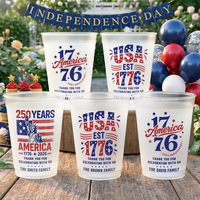 Made-to-Order Party Cups - United By Freedom Forever