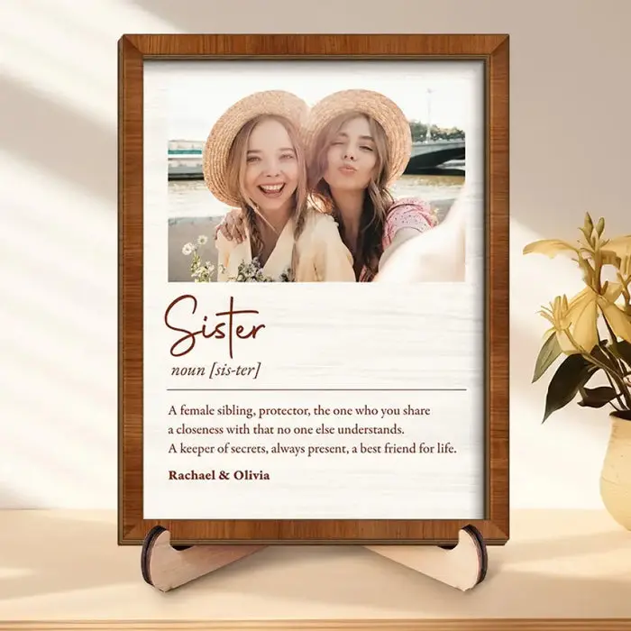 Bespoke Photo A Keeper Of Secrets - Gift For Best Friends, BFF, Sisters