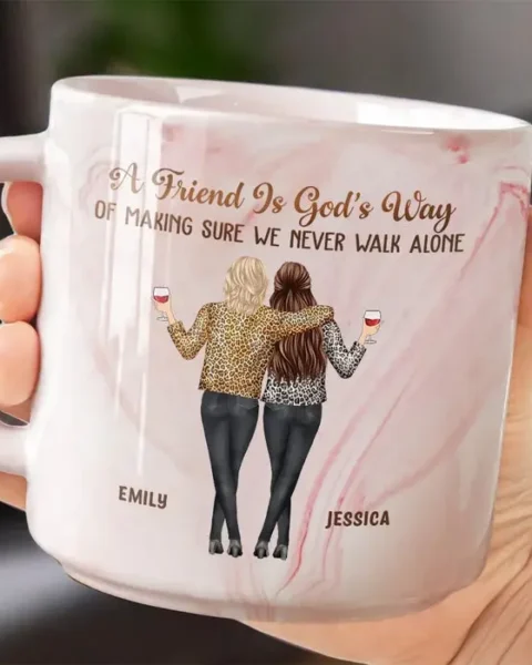 Bespoke Laughter Is Louder With You ~ Gift For Best Friends, BFF, Sisters