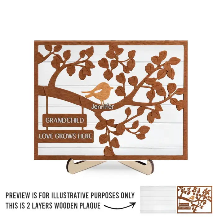 Custom-Made Love Knows No BoundsGift For Mom, Grandma - Image 2