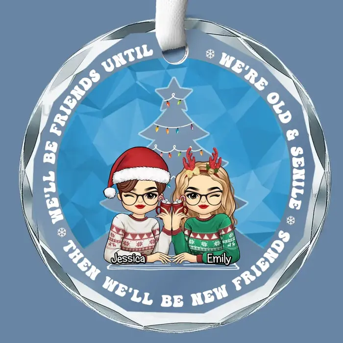 Bespoke Friends Make The Holidays Warmer - Christmas Gift For Best Friends, BFF, Sisters - Image 2