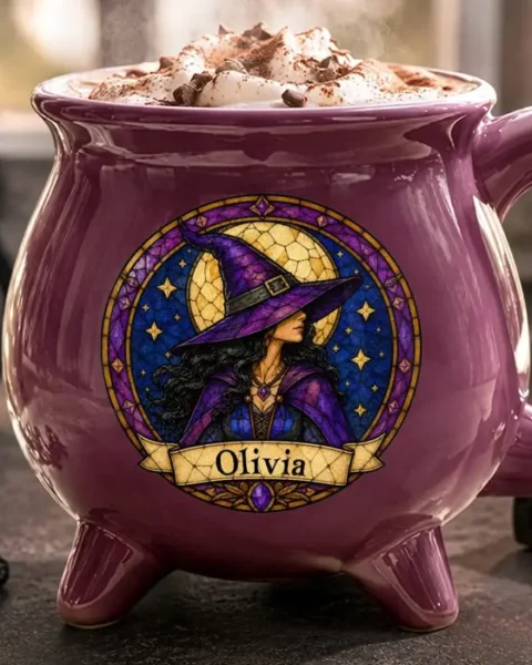 Bespoke Witchy Cauldron Coffee Mug | Moonlit Witch Vibes