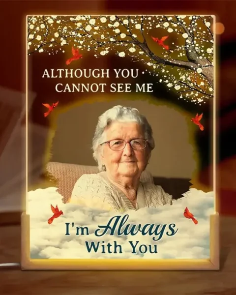 Tailored Photo We're Always With You | Sympathy Gift For Family Members
