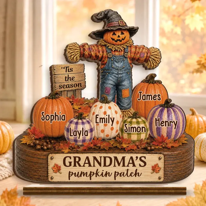 Bespoke Pumpkin 2-Layered Wooden Plaque | Making Sweet Fall Memories