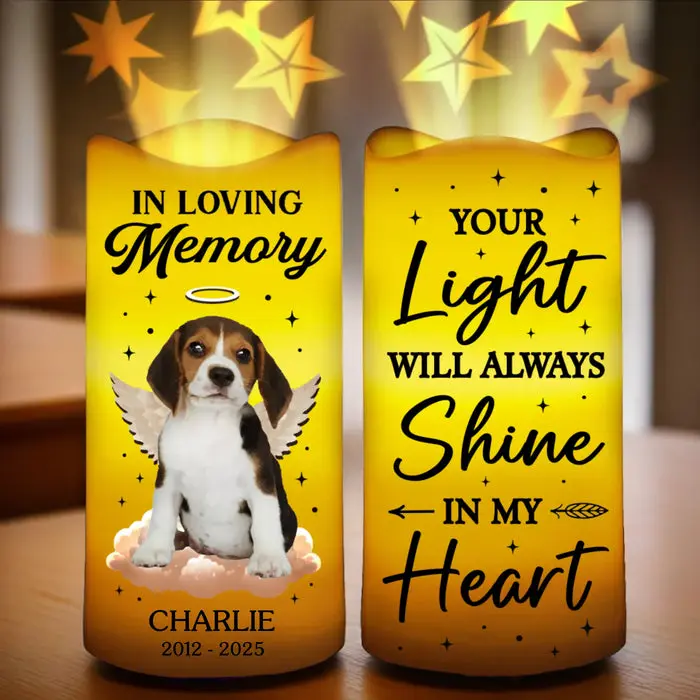 Bespoke Photo Paws In Heaven, Love Forever - Sympathy Gift For Pet Owners, Pet Lovers - Image 2