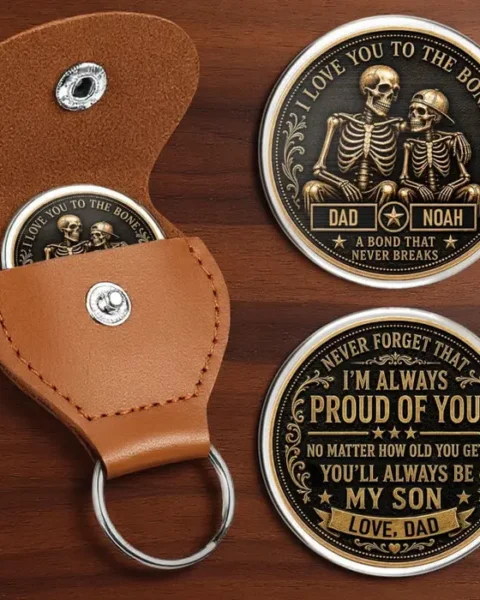 Bespoke Skeleton Pocket Hug ~ Unbreakable Family Ties Always