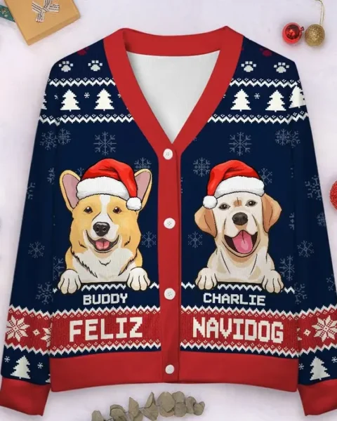 Custom-Made Furry Love Makes Christmas Complete | Christmas Gift For Pet Owners, Pet Lovers