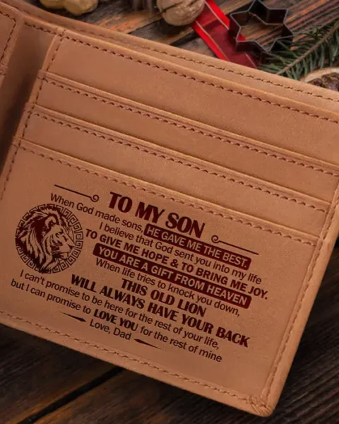 Custom-Made To My Son When God Made Sons, He Gave Me The Best | To My Son, Gift For Son, Son Gift From Dad And Mom, Birthday Gift For Son, Christmas Gift