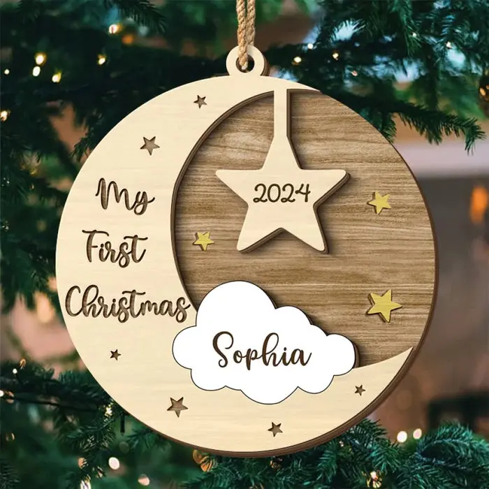 Tailored Our Christmas Joy Has A New Heartbeat ~ Christmas Gift For Baby Kids, Newborn Baby