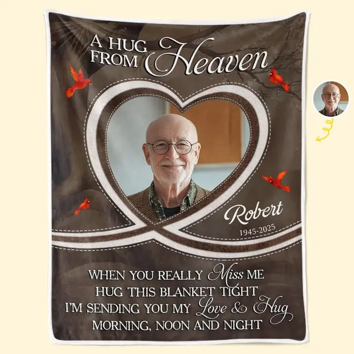 Custom-Made Photo Forever Loved, Forever Missed - Sympathy Gift For Family Members