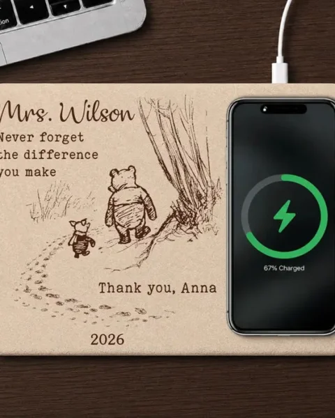Made-to-Order Charging Mat - Never Forget Your Impact