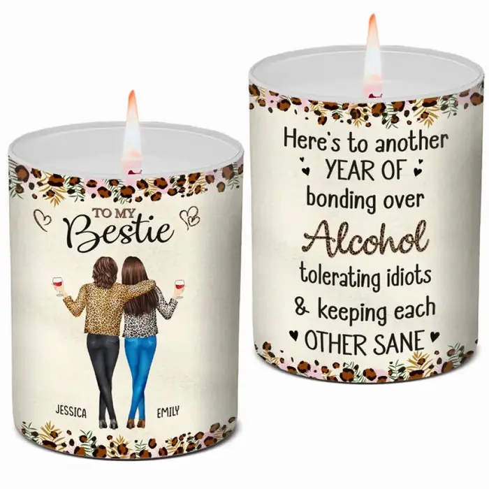 Made-to-Order Our Friendship Is Like This Candle - Gift For Best Friends, BFF, Sisters