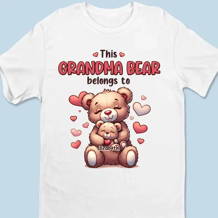 Tailored This Grandma Bear Belongs To - Mother's Day, Gift For Mom, Grandma - Image 2
