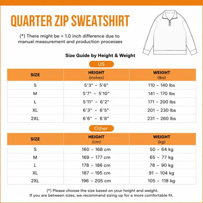 Personalized Unisex Quarter Zip SweatshirtTimeless USA Spirit - Image 2
