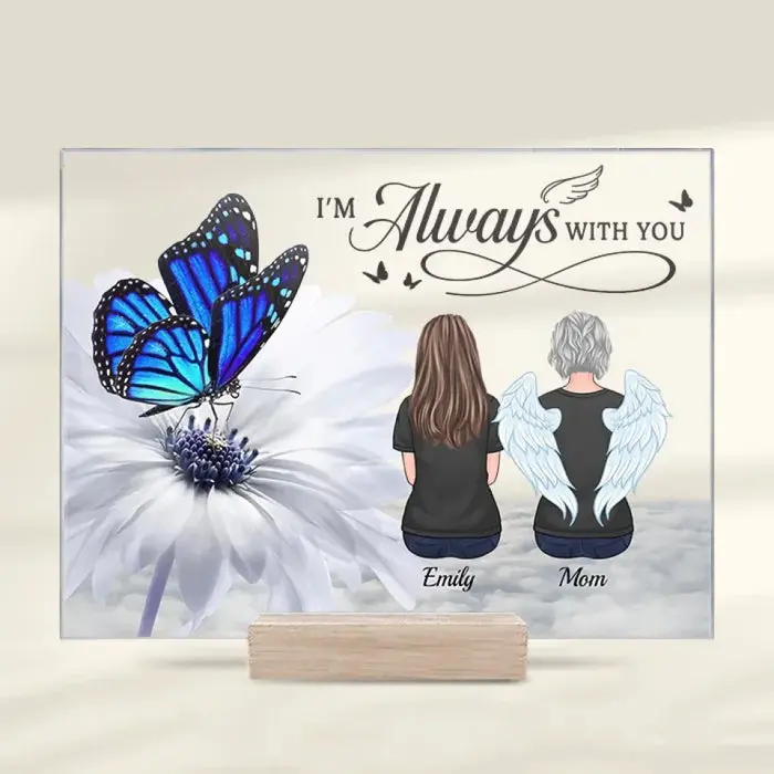 Personalized Love Leaves A Memory No One Can Steal | Sympathy Gift For Family Members