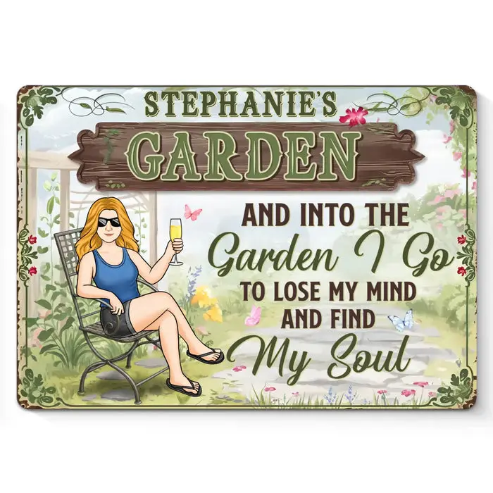 Tailored In The Garden, I Calm My Mind And Free My Soul | Gift For Yourself, Best Friends, Siblings, Family Members - Image 2