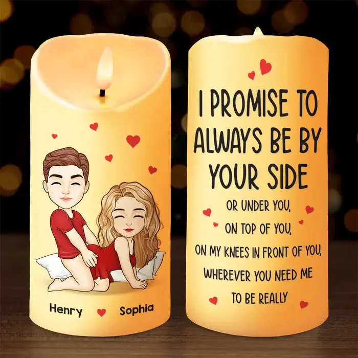 Bespoke I Promise To Always Be By Your Side - Gift For Husband Wife, Anniversary