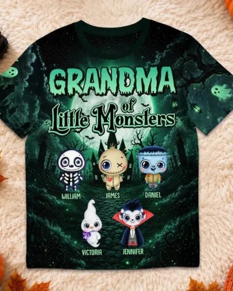 Made-to-Order Monster T-shirt - Mystical Halloween Family Night