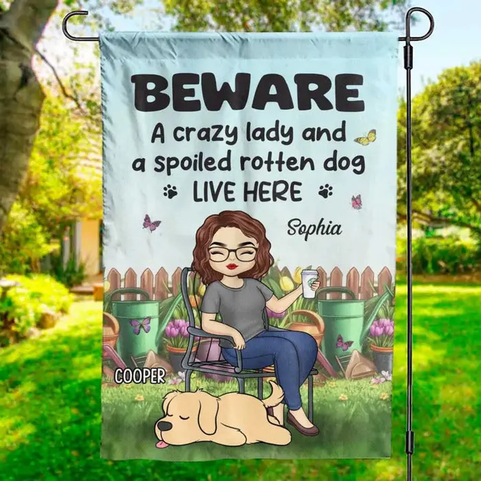 Made-to-Order Wherever My Dog Goes, The Garden Feels More Alive - Gift For Pet Owners, Pet Lovers