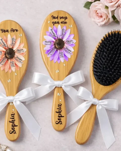 Made-to-Order Hair Brush - Be Proud Of Yourself