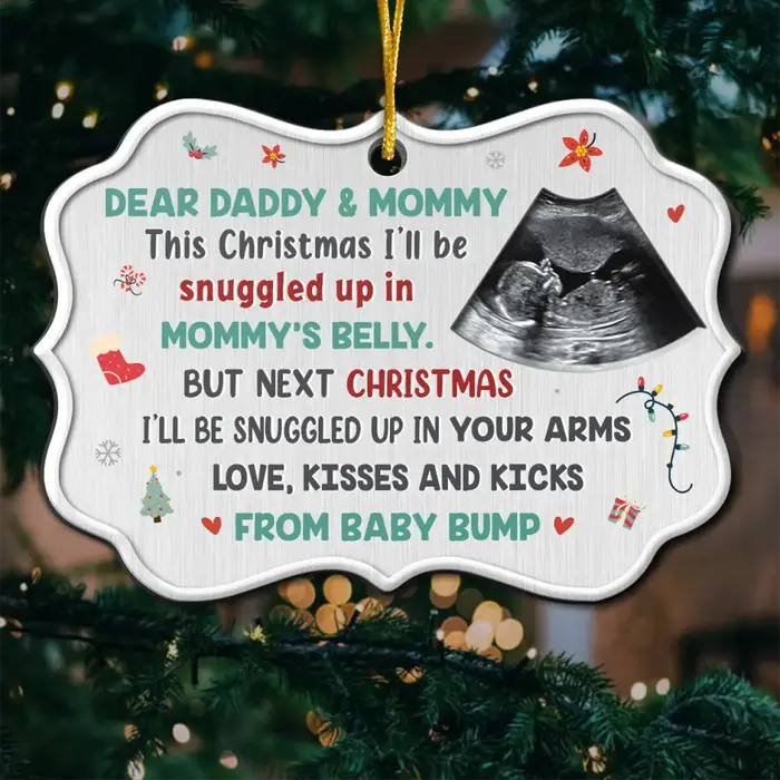 Personalized Photo Like Stars Are To The Sky - Metal Benelux Shaped - Christmas Gift For Baby Kids, Newborn Baby