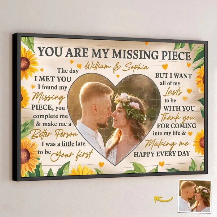 Bespoke Photo You Are My Perfect Match
- Couple Personalized Custom Horizontal Poster