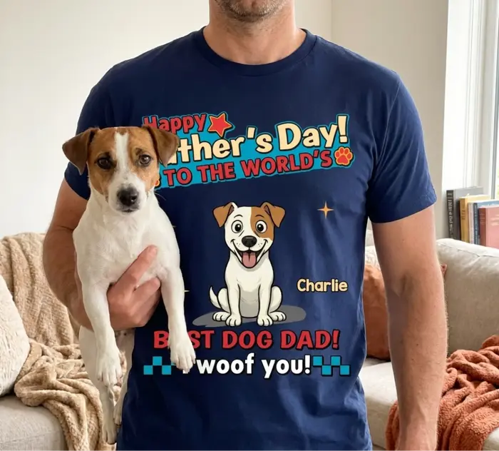 Bespoke Unisex T-shirt, Premium T-shirt, Hoodie ~ My Dog Thinks I’m Pawsome - Image 2