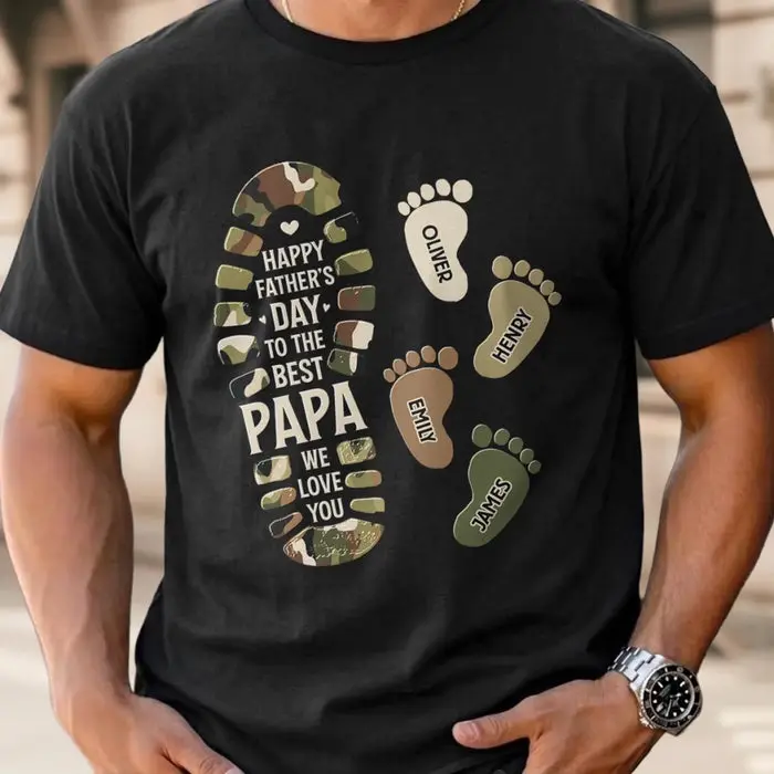 Personalized Unisex T-shirt, Premium T-shirt, Hoodie - Grandpa Goals Achieved