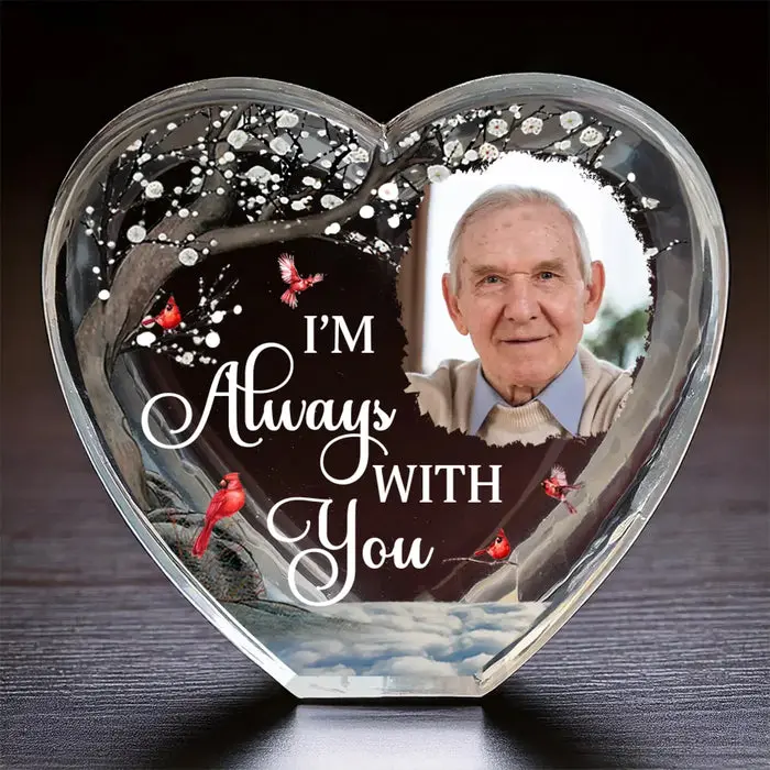 Bespoke Photo Forever in My Heart, Always by My Side ~ Sympathy Gift For Family Members - Image 2