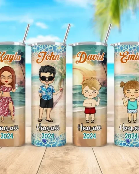 Tailored The Best Summer Vacation - Summer Vacation Gift, Birthday Pool Party Gift For Family Members