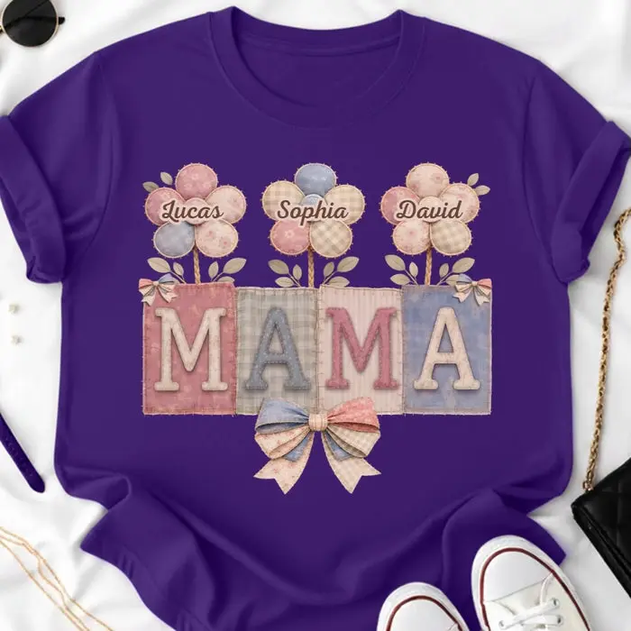 Personalized Unisex T-shirt, Premium T-shirt, Hoodie - Sweet Blooms On Repeat