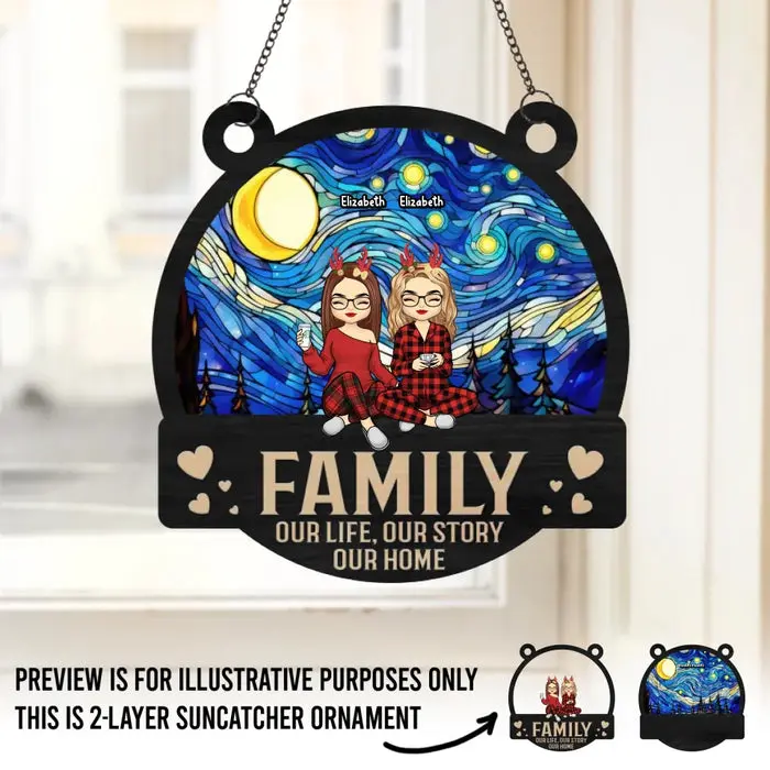 Bespoke Family Is The Heart Of Christmas ~ Christmas Gift For Family Members - Image 2