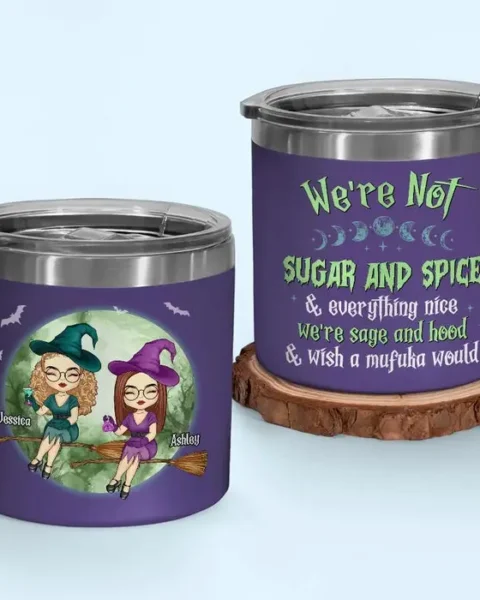 Made-to-Order We Are Classy Witches ~ Halloween Gift For Best Friends, BFF, Sisters