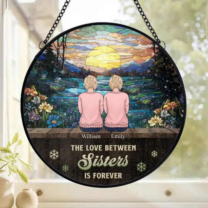 Personalized The Love Between Siblings Knows No Boundaries ~ Christmas Gift For Siblings, Brothers, Sisters - Image 2