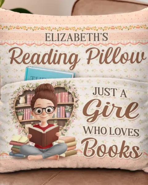 Made-to-Order Pocket Pillow | Chapters Of Happiness